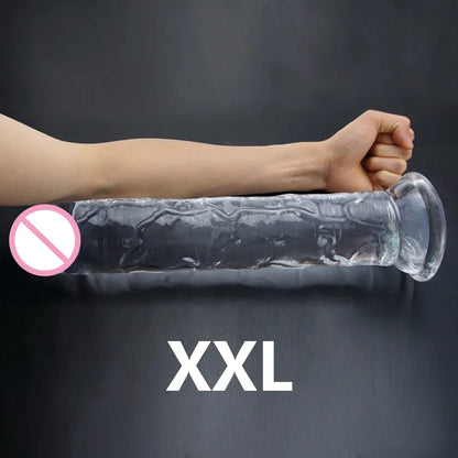 Large Realistic Suction Cup Dildo: Perfect for Women&