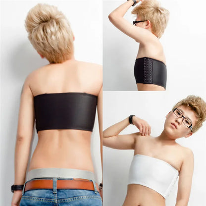 Tomboy Bra Crop Top: Slim Chest Breast Binder for Lesbian Intimates