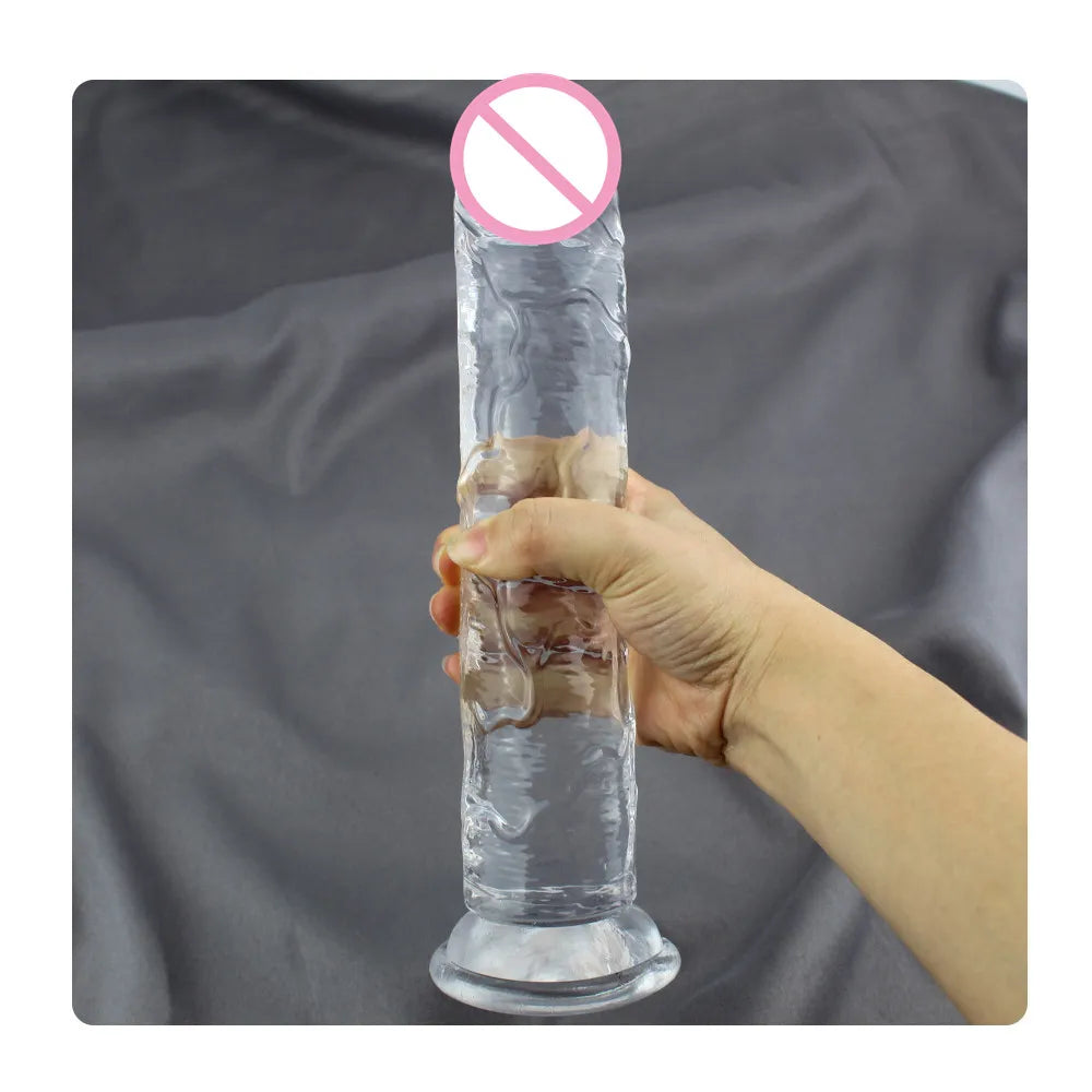 Large Realistic Suction Cup Dildo: Perfect for Women&