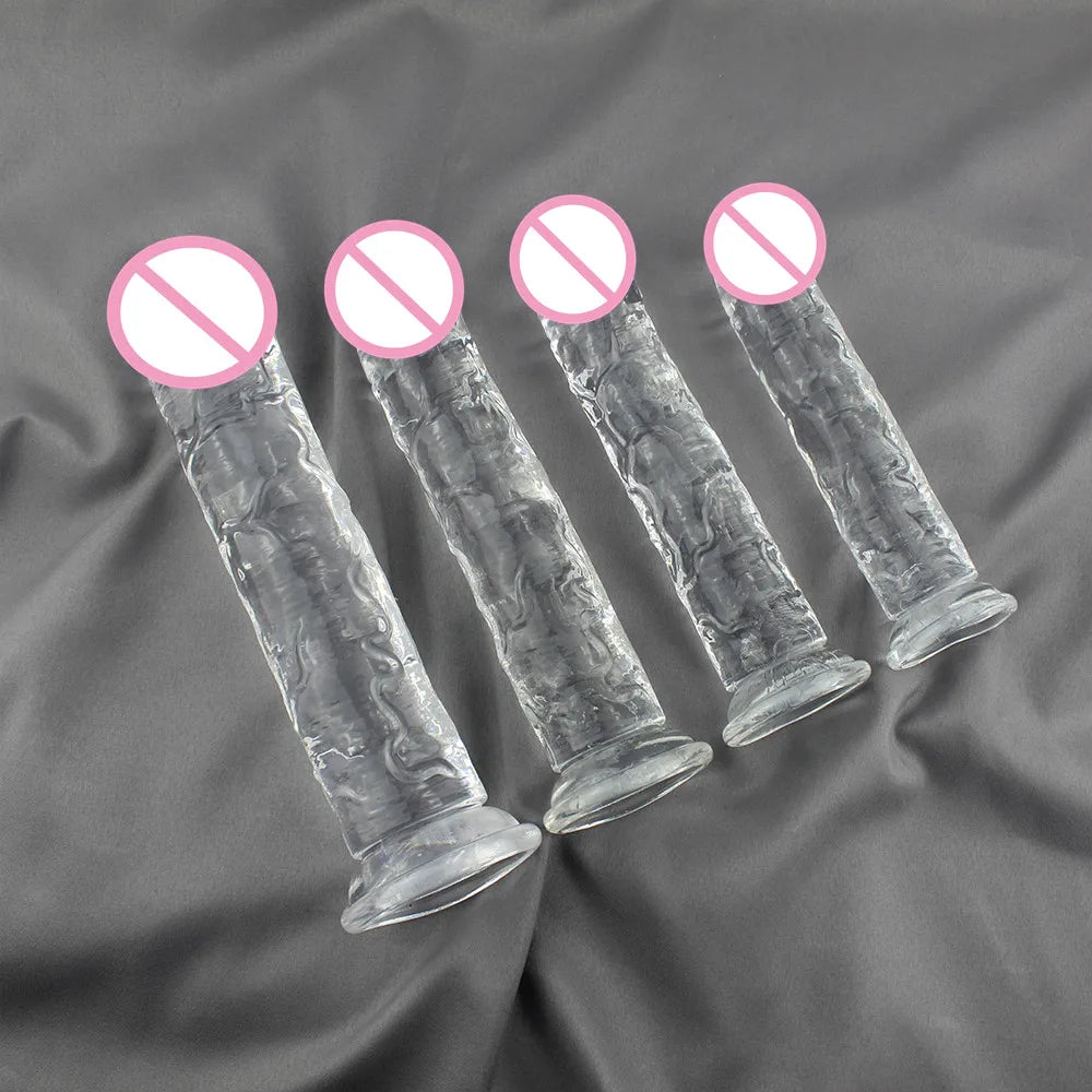 Large Realistic Suction Cup Dildo: Perfect for Women&