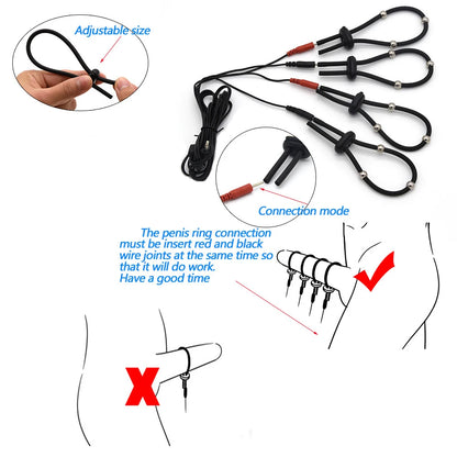 Intense Electric Shock BDSM Prostate Massage Kit