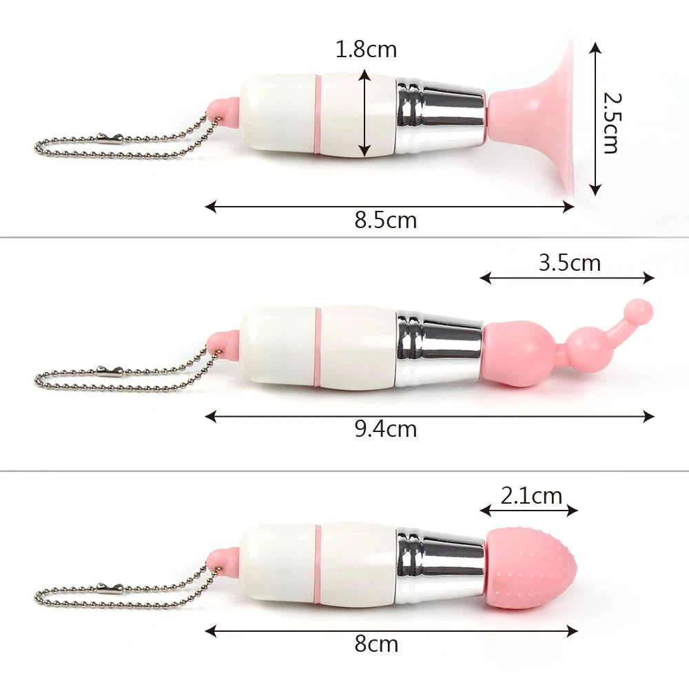 3 In 1 Clitoris Stimulator Nipple Stimulation Massager Strong Vibration Erotic Sex Toys For Women Couple/Adult Games Products