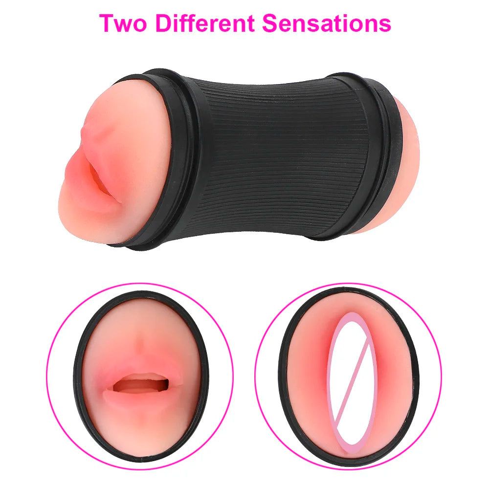 15cm Pump Penis Enlargement 2-in-1 Male Masturbator