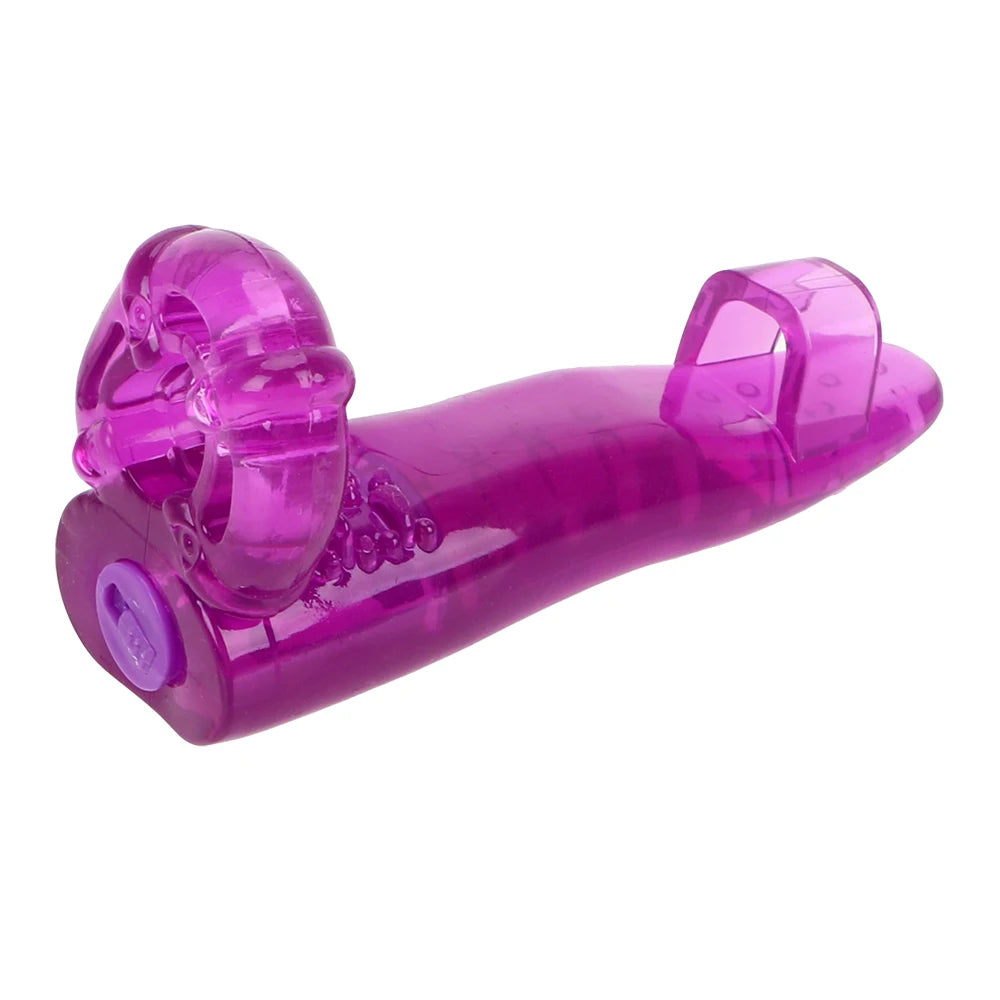 IKOKY Vibrating Cock Ring: Tongue Vibrator for Clitoral Stimulation