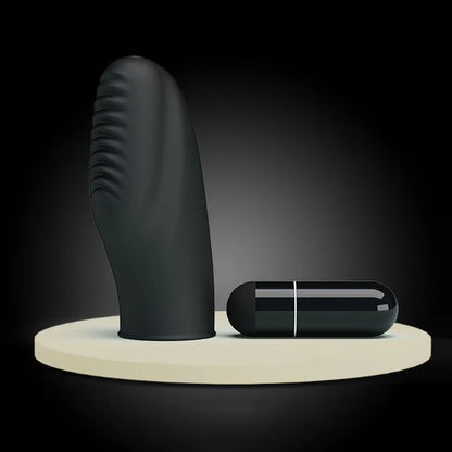 Erotic Finger Vibrator: Flirt Sleeve, Clitoral Stimulator, Mini Vibrator for Adult Games (BI-014437)