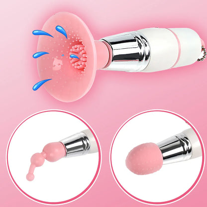 3 In 1 Clitoris Stimulator Nipple Stimulation Massager Strong Vibration Erotic Sex Toys For Women Couple/Adult Games Products