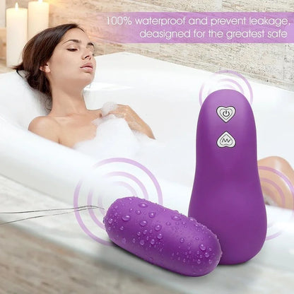 Wireless Remote Control Vibrating Bullet: Multi-Speed Clitoral Massager, Juguetes Para Sex Toys for Women