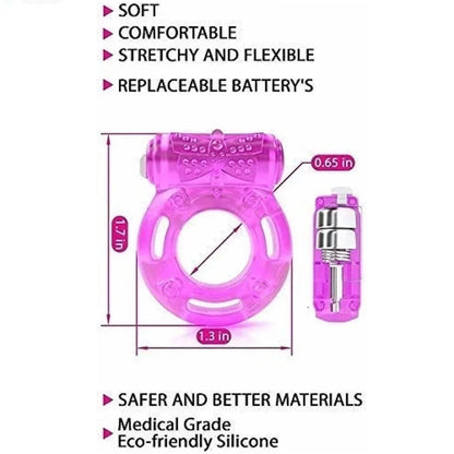 Sensualex Vibrating Penis Ring: Pleasure for Couples&