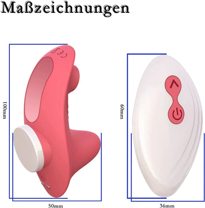 Mini Clitoris Sucker Vibrating Panties: Clitoral Sucking Vibrator, Female Vacuum Stimulator Dildo, Adult Sex Toys