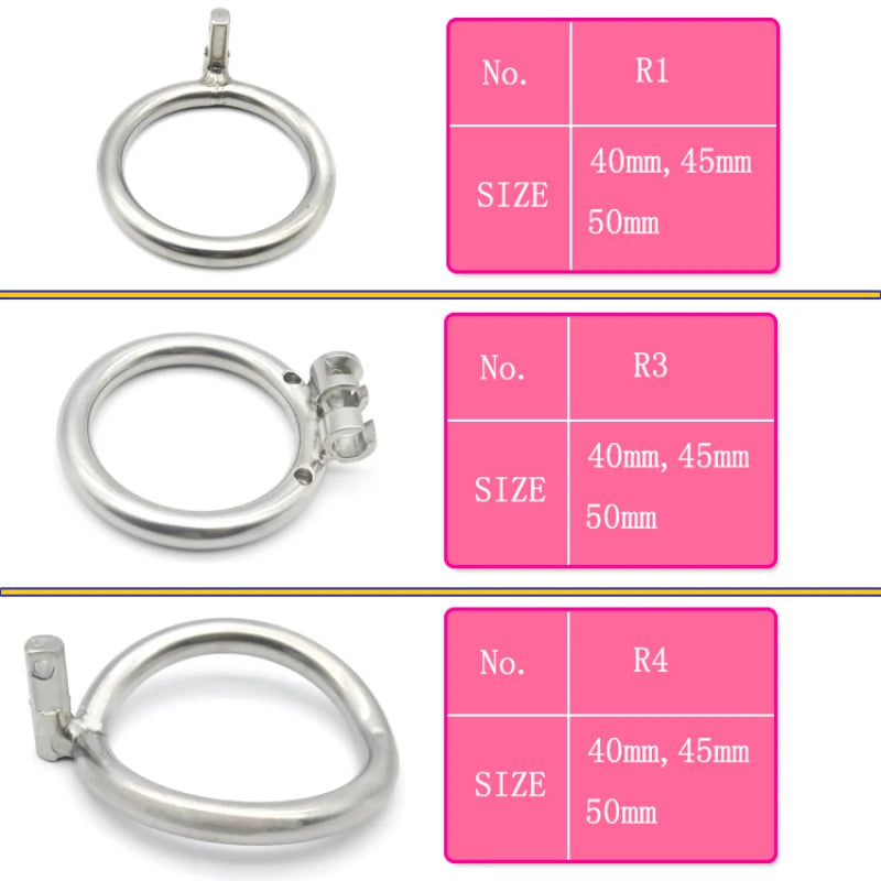 CHASTE BIRD Extra Accessories Ring for Cock Cage: Adult Male Sex Toy