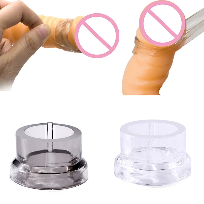 Foreskin Correction Cock Ring: Glans Massage for Time Delay Ejaculation - Adult Sex Toy for Men