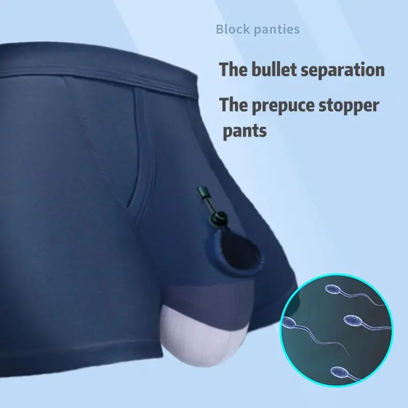 Breathable Boxer with Open Hole: Sexy and Comfortable Lingerie for Men