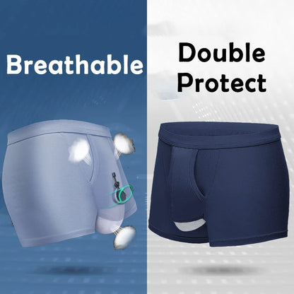 Breathable Boxer with Open Hole: Sexy and Comfortable Lingerie for Men