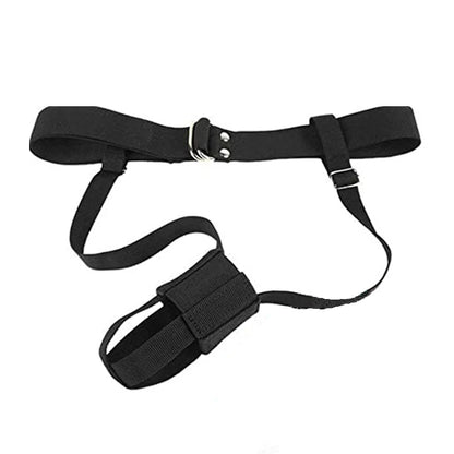 Adjustable Waist Vibrator Harness: Wearable Design for Dildo Massage, BDSM Constraint