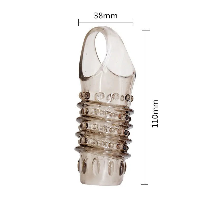 Delay Loop Cock Ring: Adult Sex Toy for Men with Penian Sleeve