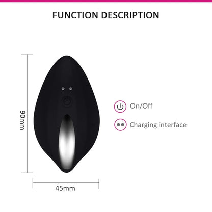 Powerful No-Sound Clitoral Stimulator: Wearable Butterfly Panties Vibrator for Women 18+