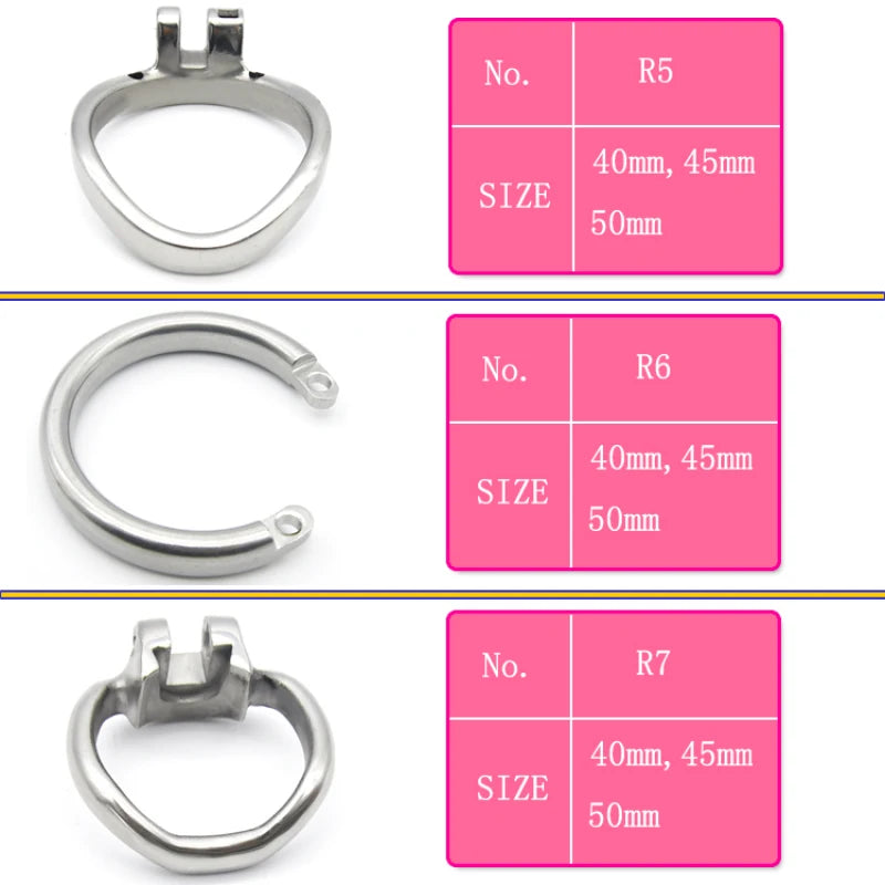 CHASTE BIRD Extra Accessories Ring for Cock Cage: Adult Male Sex Toy