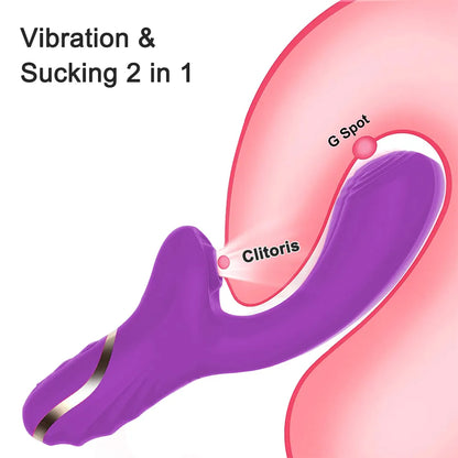 20 Modes Clitoral Sucking Vibrator: Female Stimulator, Dildo for Adults 18+