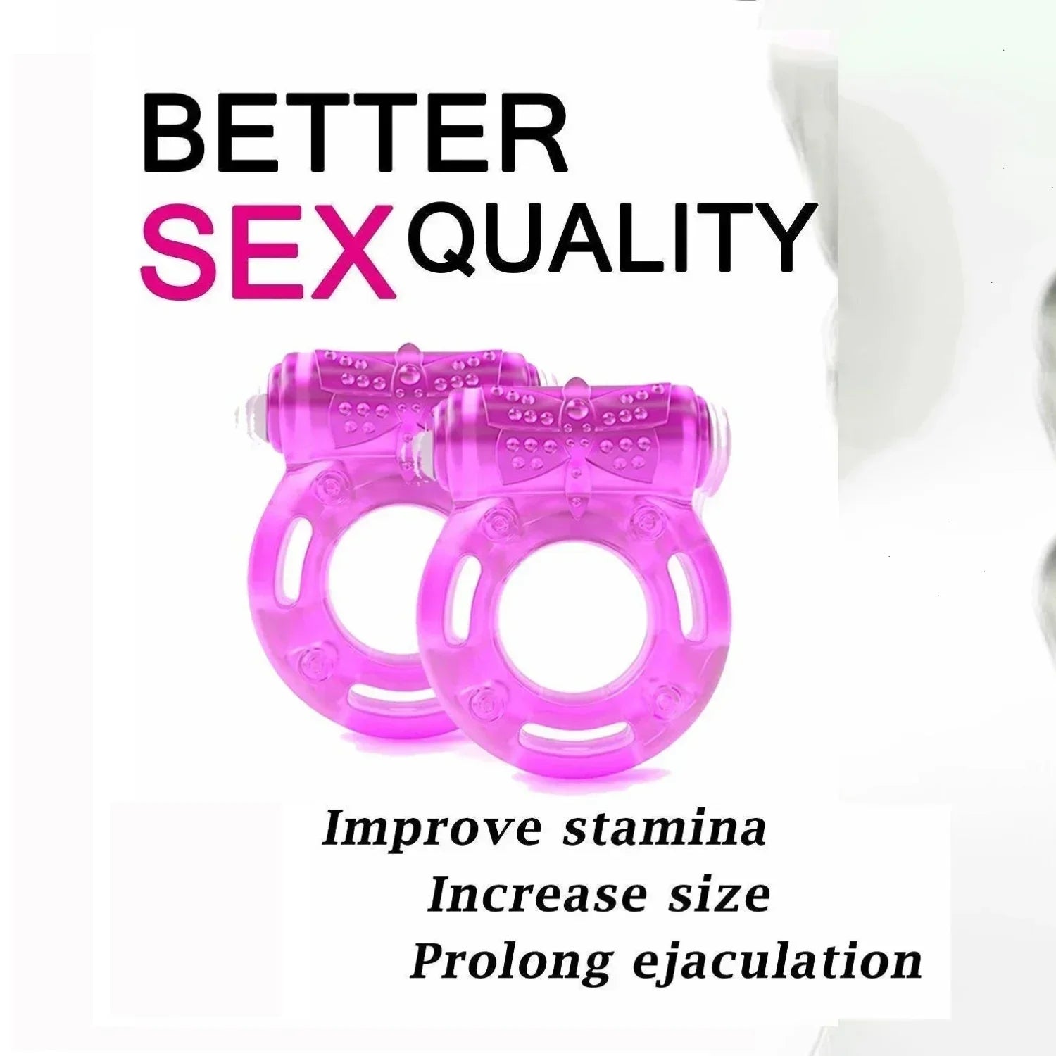 Sensualex Vibrating Penis Ring: Pleasure for Couples&