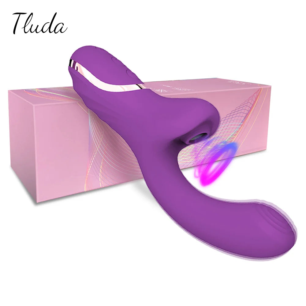 20 Modes Clitoral Sucking Vibrator: Female Stimulator, Dildo for Adults 18+