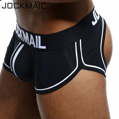 JOCKMAIL Bottomless Boxer: Sexy Open-Back Thong for Gay Men