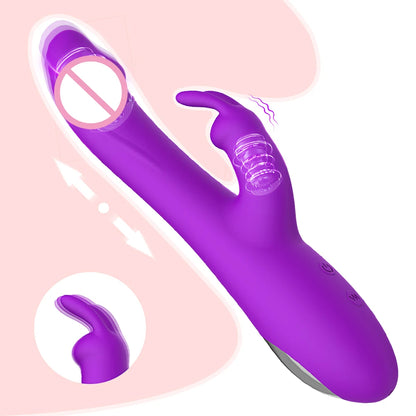 Telescopic Rabbit Vibrator: Ultimate Pleasure