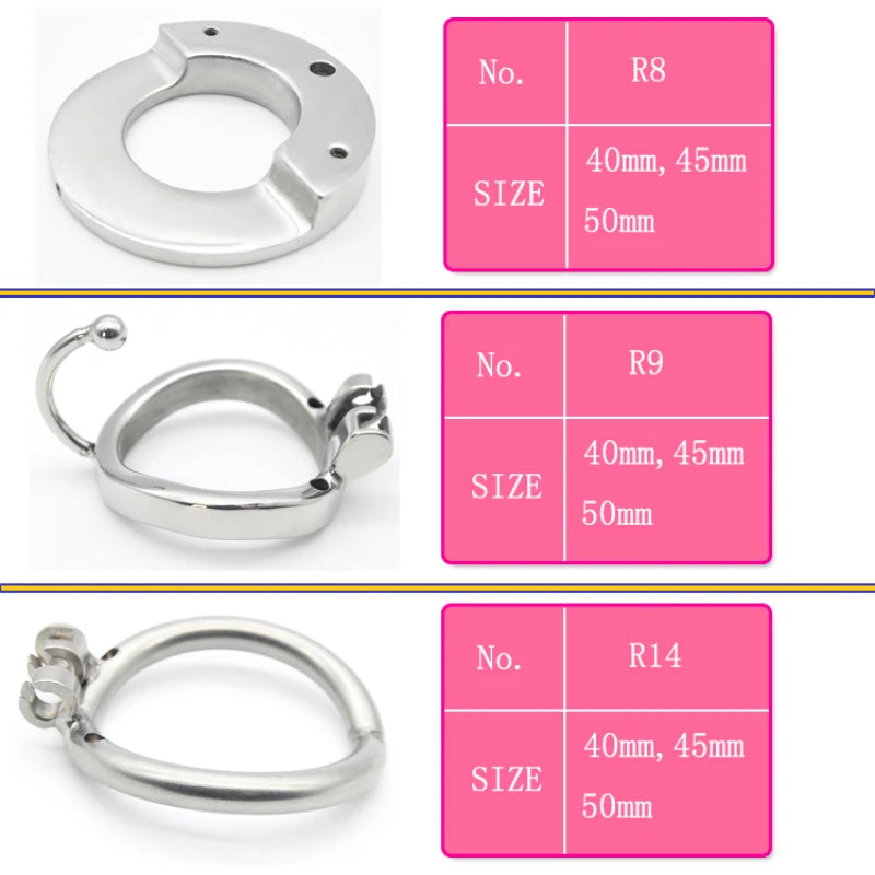 CHASTE BIRD Extra Accessories Ring for Cock Cage: Adult Male Sex Toy