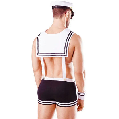 Stylish Roleplay Costume: Navy Sailor or Firefighter Uniform Set