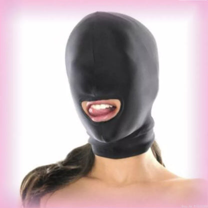 Exotic BDSM Restraints: Head Harness with Blindfold