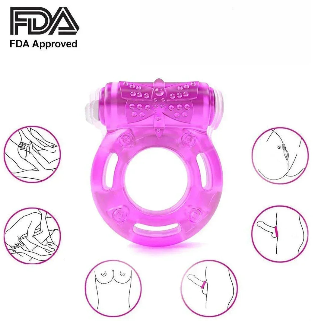 Sensualex Vibrating Penis Ring: Pleasure for Couples&