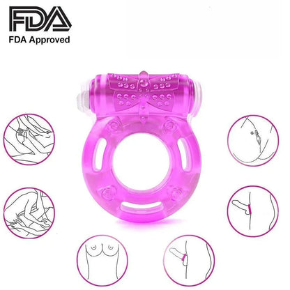 Sensualex Vibrating Penis Ring: Pleasure for Couples&