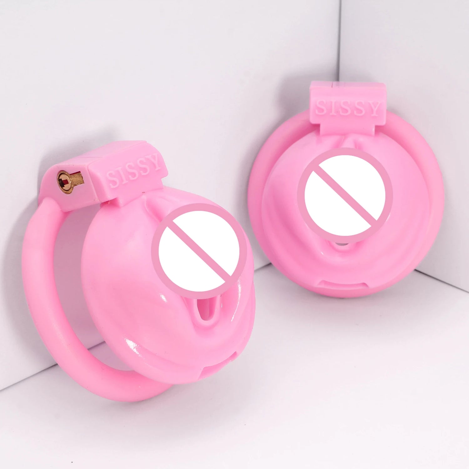 Sissy BDSM Cock Cage: Small Chastity Device for Bondage Pleasure, 18+ Sex Shop