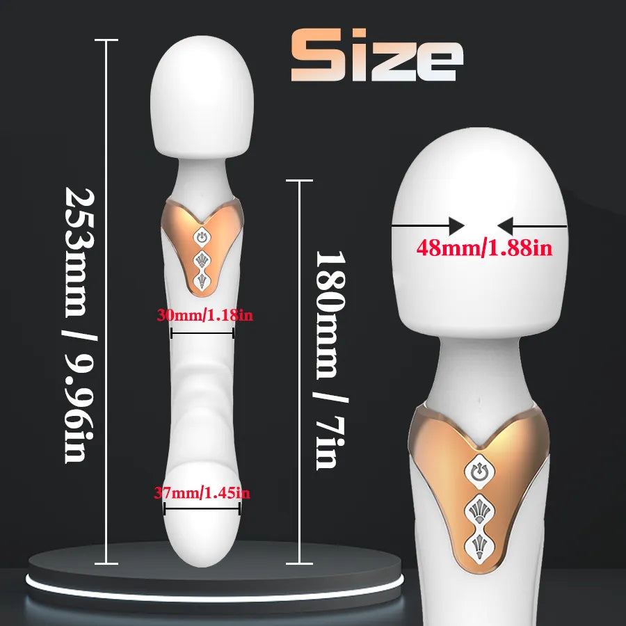 Powerful AV Vibrator Dildos  Wand for Women 10 Modes Clitoris Stimulator G Spot Vagina Massager Adult Sex Toys for Woman