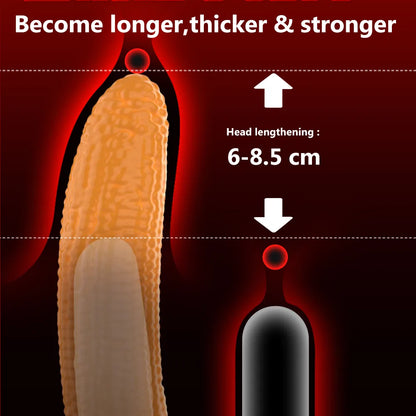 Vibrating Penis Sleeve: Male Enlargement and Delayed Pleasure