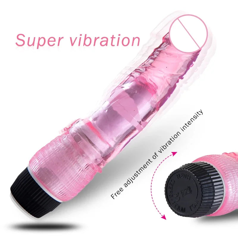 Dildo G Spot Vibrator for Women Magic Wand Vibration Vagina Massager Female Clitoris Stimulator Masturbator Sex Toy Adult 18