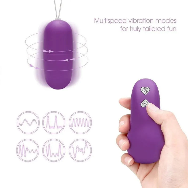 Wireless Remote Control Vibrating Bullet: Multi-Speed Clitoral Massager, Juguetes Para Sex Toys for Women